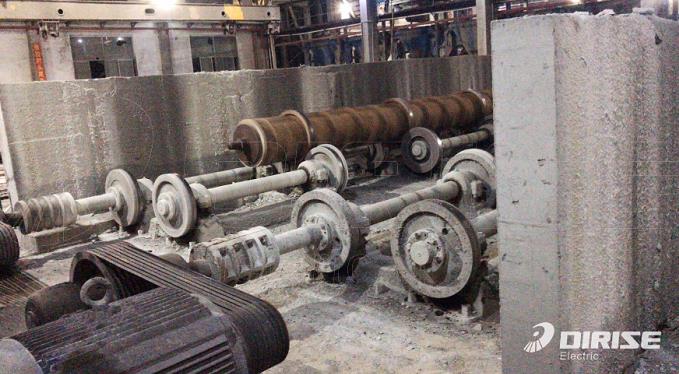 國產(chǎn)變頻器生產(chǎn)廠家德瑞斯應(yīng)用案例-管樁機(jī)